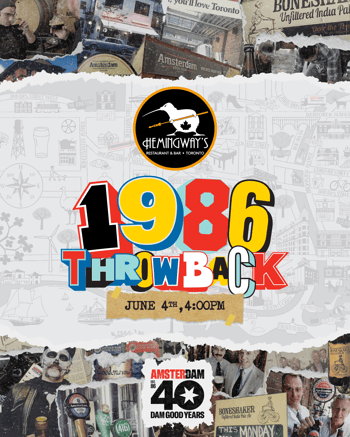 FREE: Amsterdam's 40th Anniversary Party!