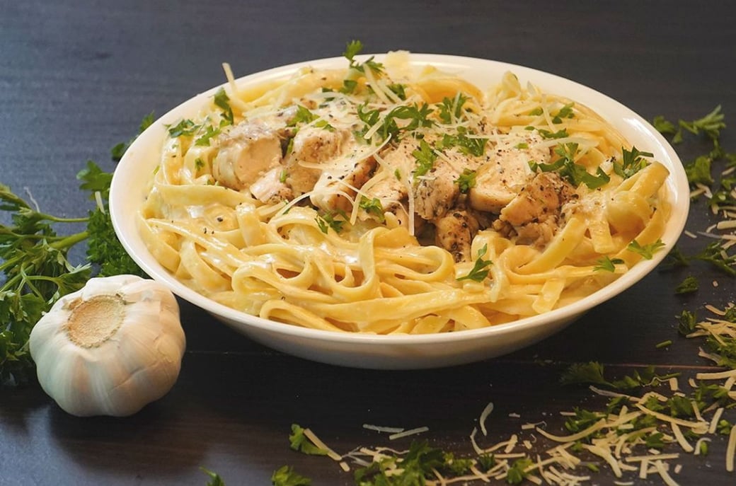 Fettuccine Chicken Alfredo