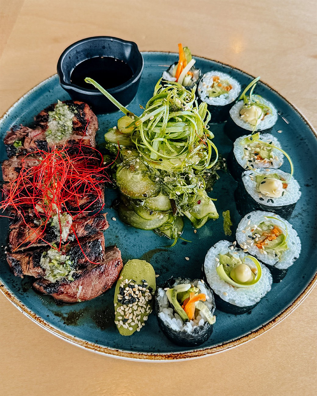 Steak + Sushi