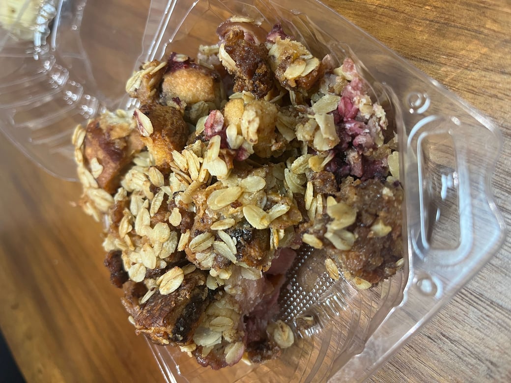 Apple Berry Croissant Crisp