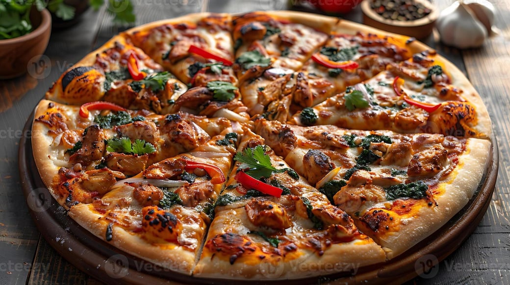 Chicken Tikka Pizza