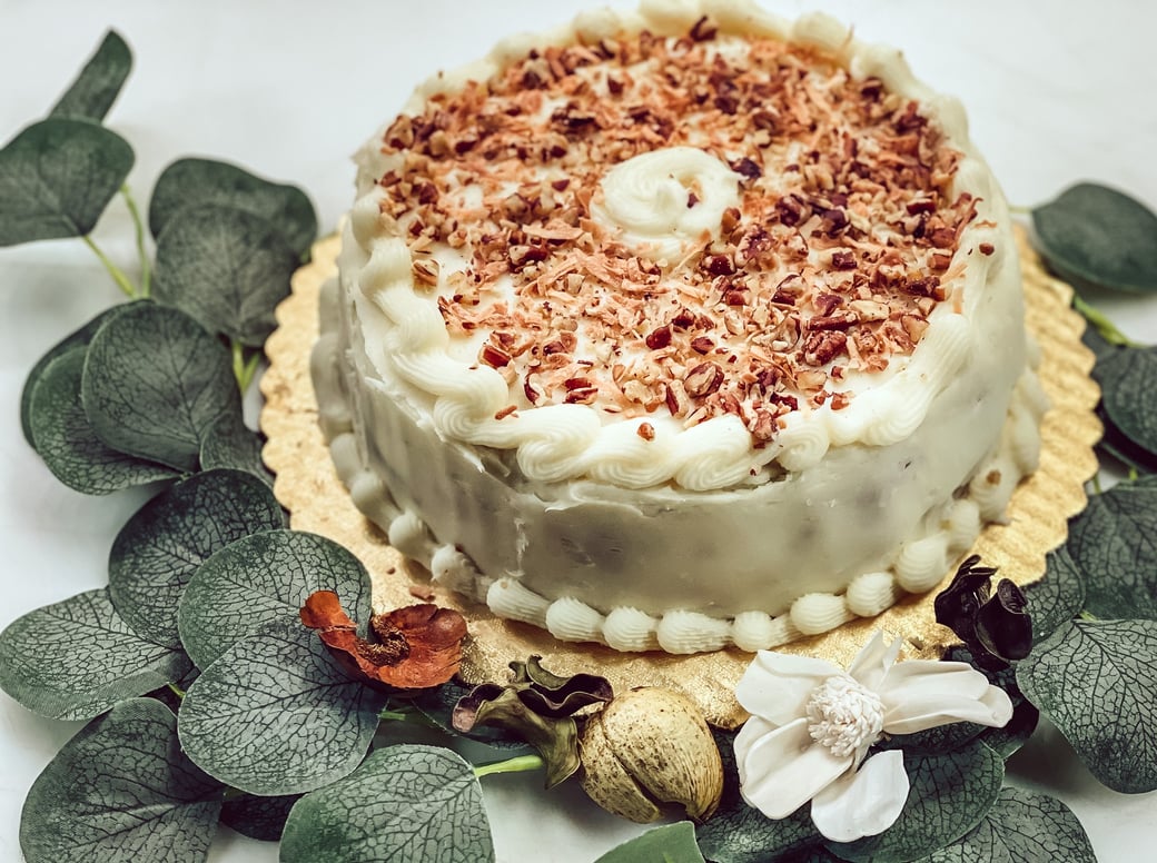  Italian Pecan Coconut Cream Cake Whole Serves 8-12