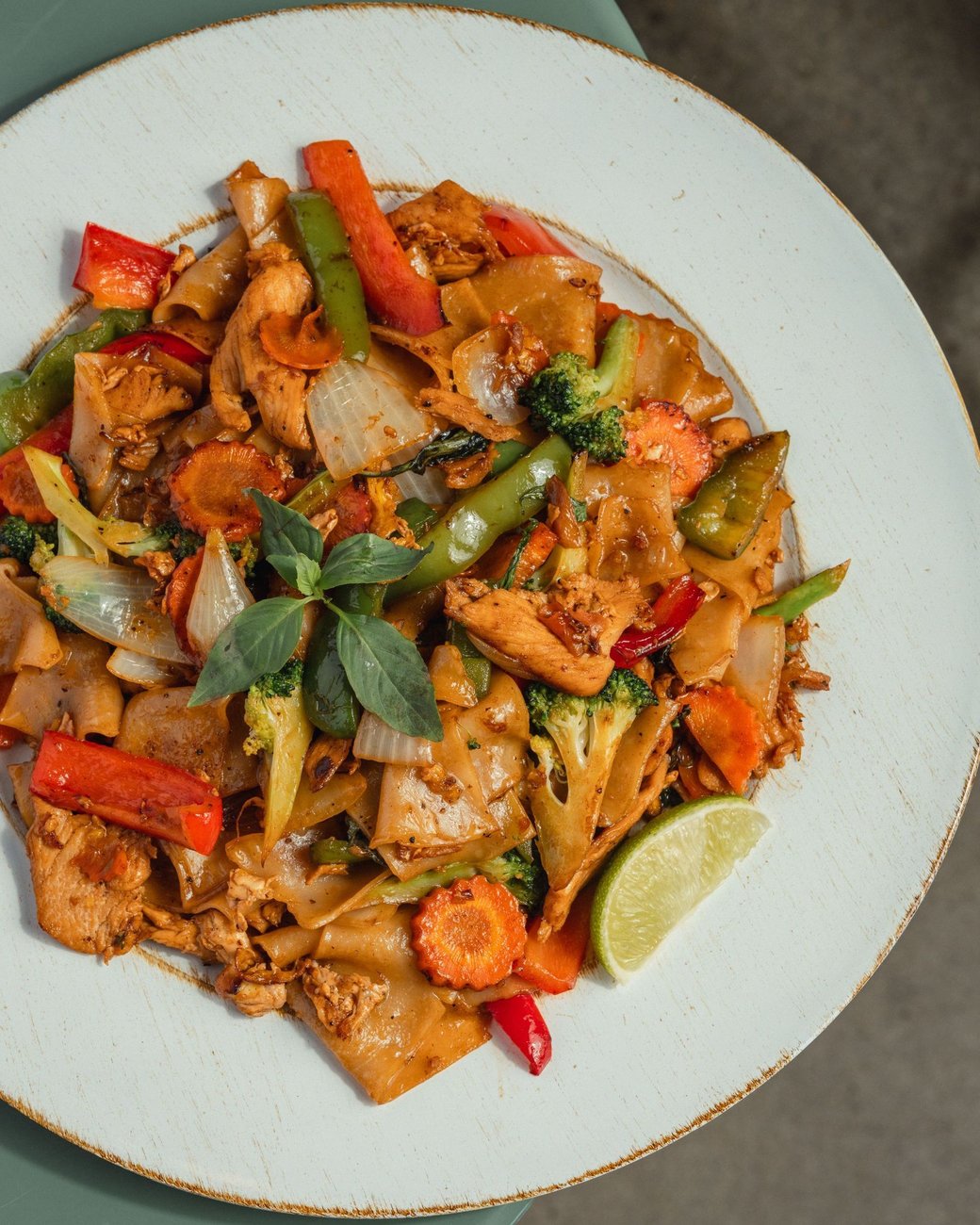 Pad Kee Mao (Drunken noodles)