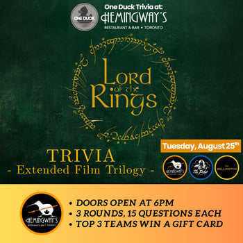 Lord of the Rings Trivia