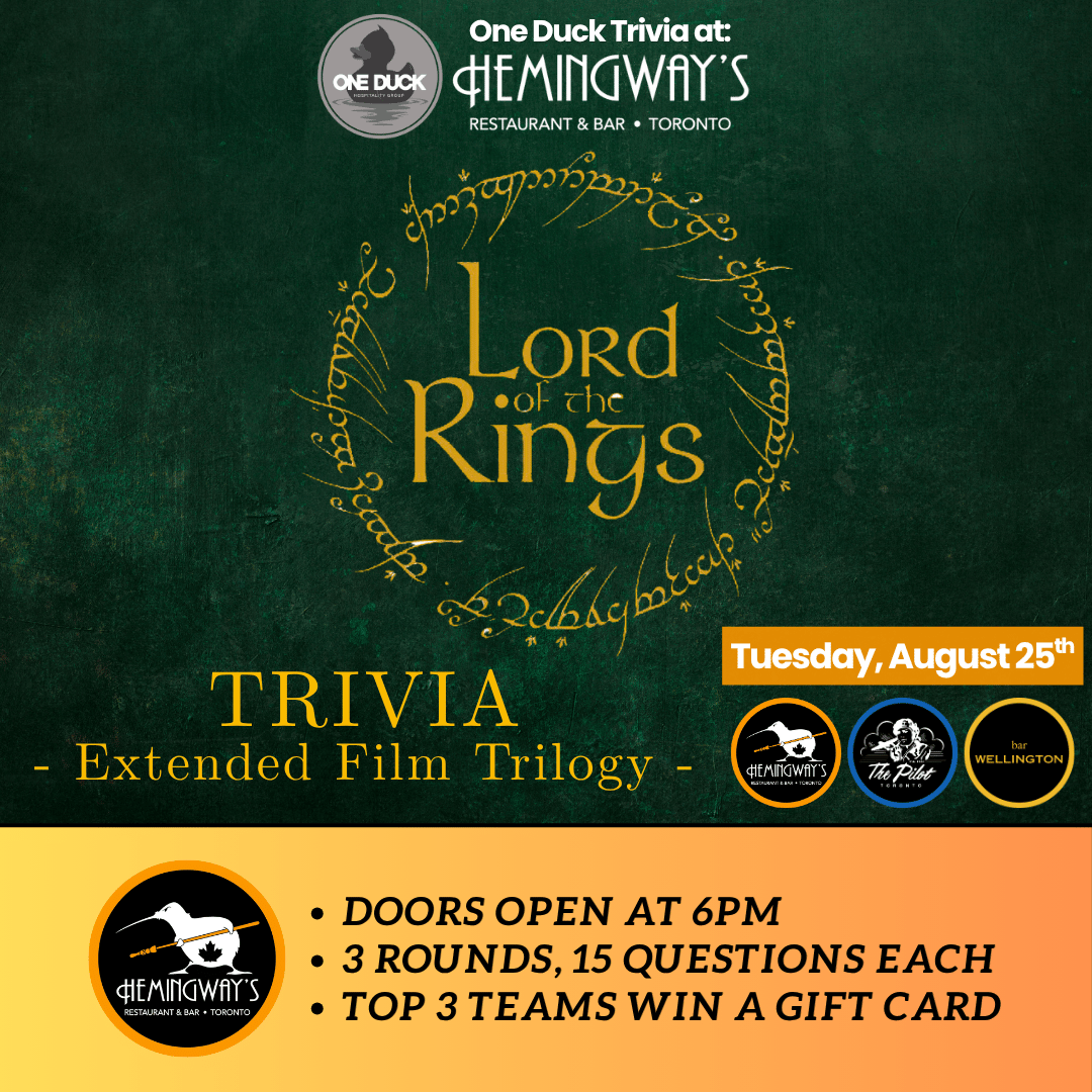 Lord of the Rings Trivia