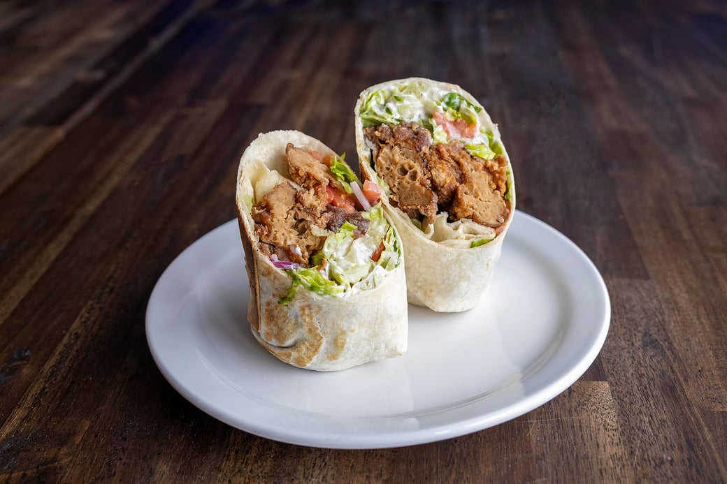 Crispy Seitan Wrap
