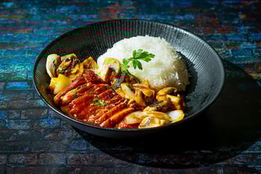 Crispy Duck, Oyster & Hoisin Sauce