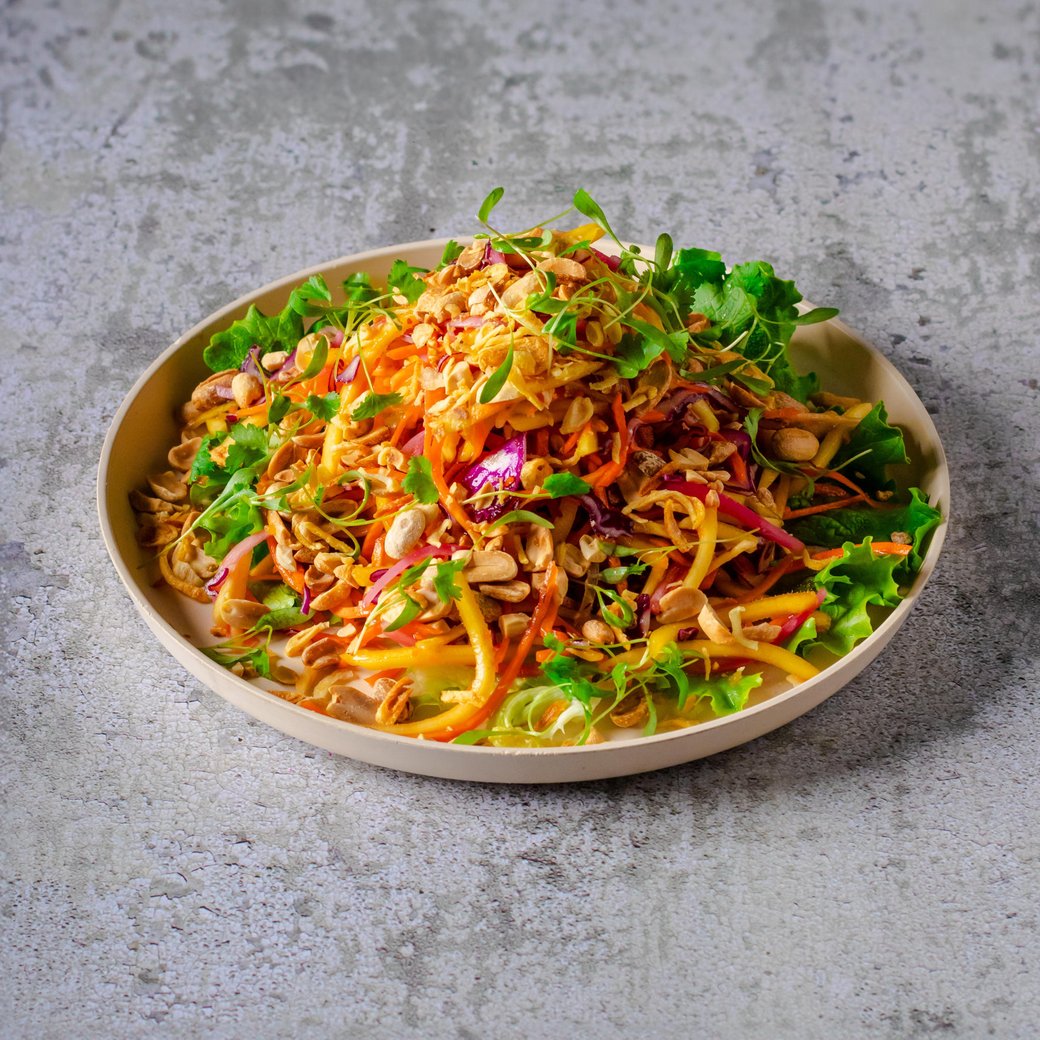 Seasonal Mango Slaw