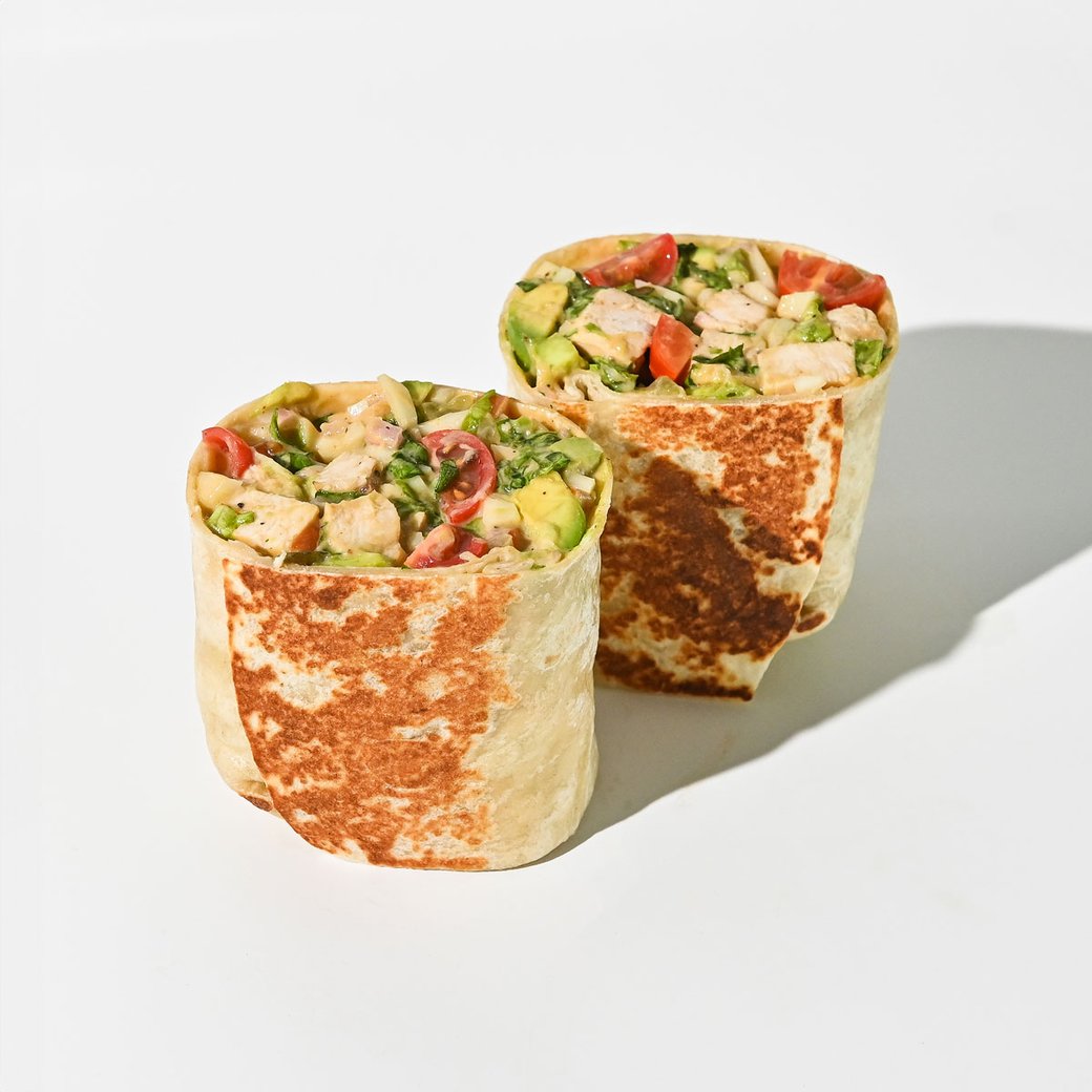 Cali Chopped Chicken Wrap