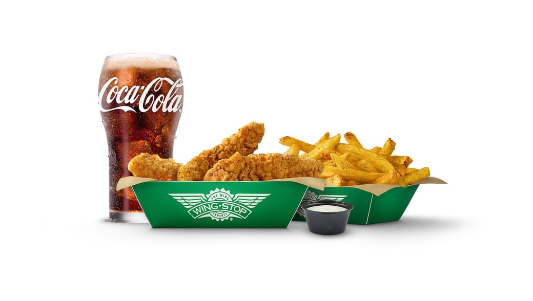 Small 3 pc crispy tender combo (B)