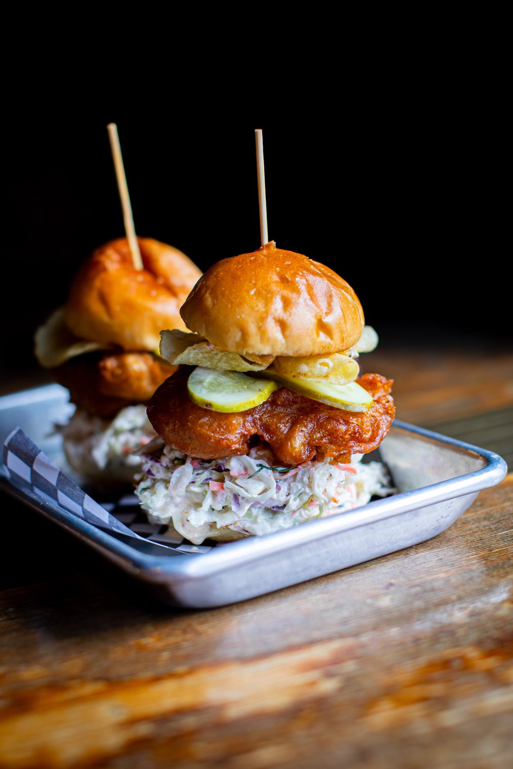 Crispy Cod Sliders