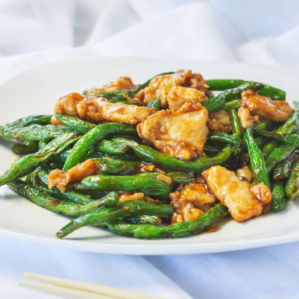 Green bean stir fry