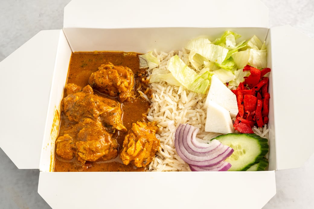 Chicken Curry Rice Bowl🌶️🌶️