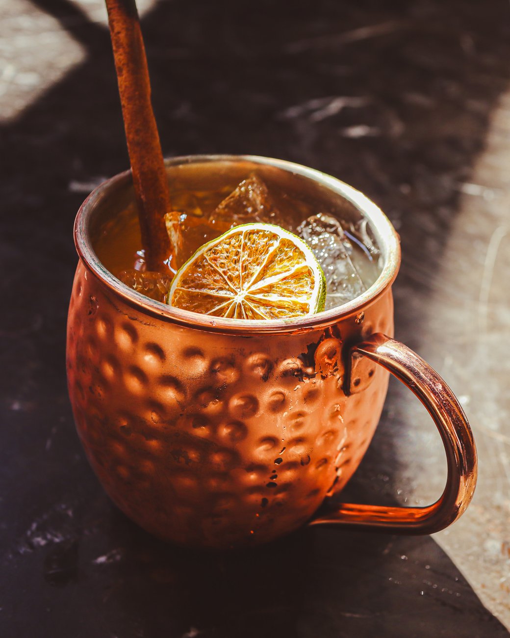APPLE PIE BOURBON MULE