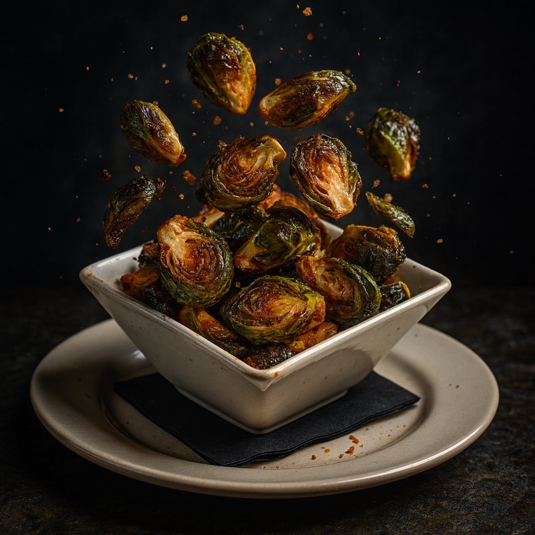 LEMON & ALMOND BRUSSEL SPROUTS