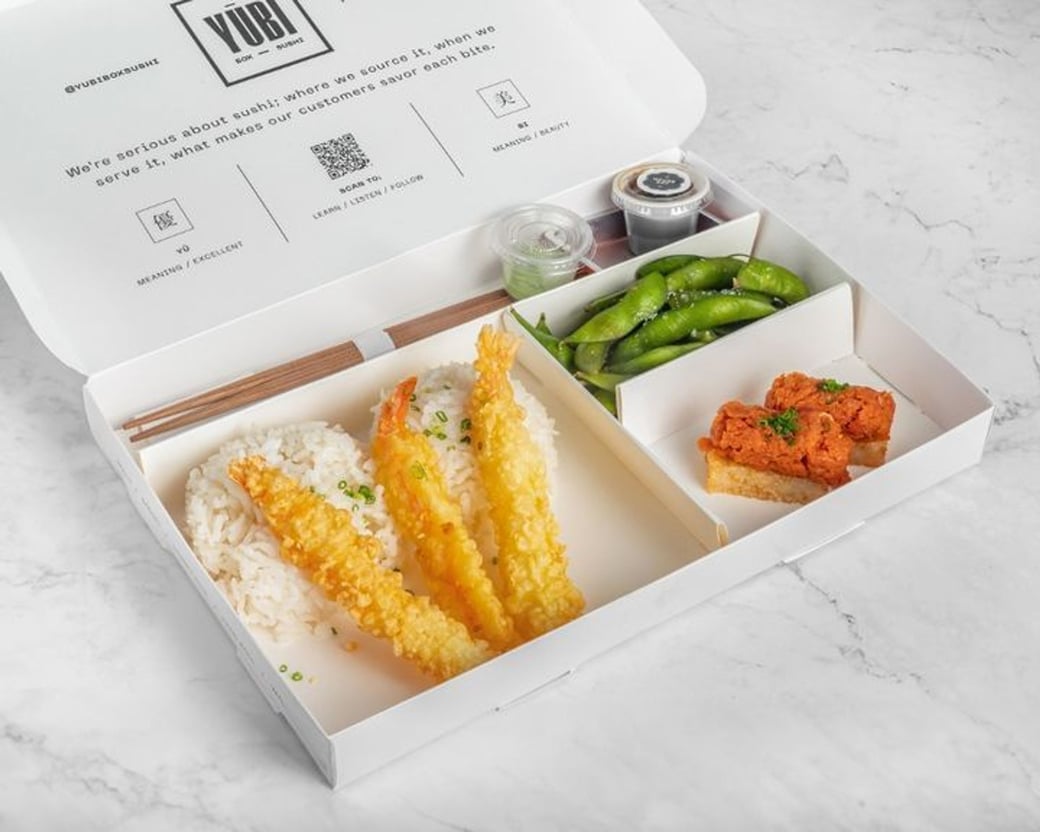 Shrimp Tempura Bento Box