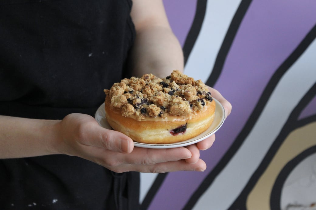 Blueberry Maple Crumble