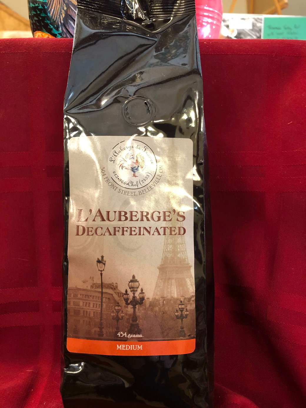 L'auberge de France Decaffeinated Beans