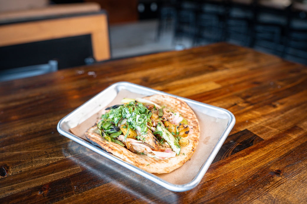Huli Huli Chicken Shawarma Sando