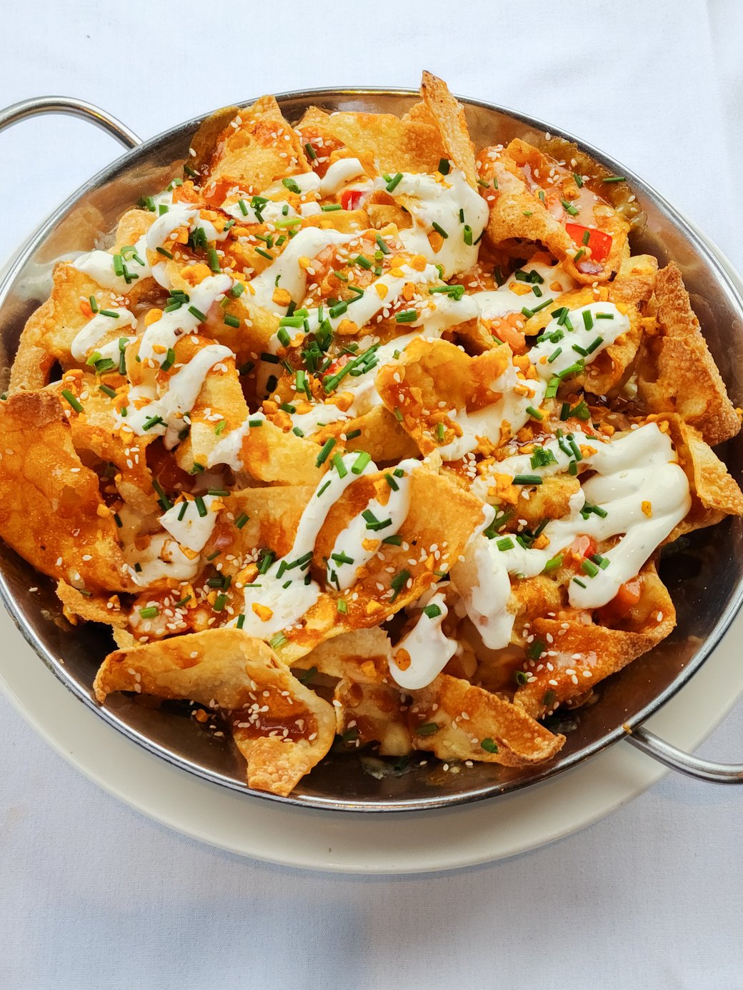WONTON NACHOS