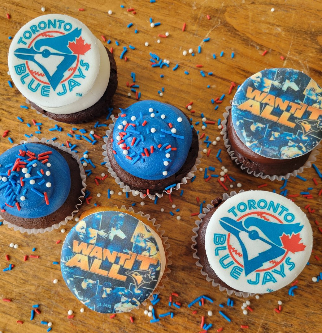 Lets Go Jays! Cupcakes