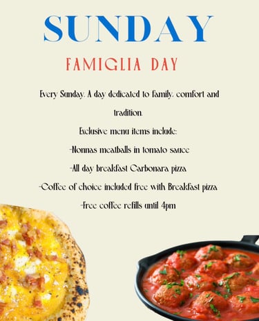 Sunday Famiglia Day
