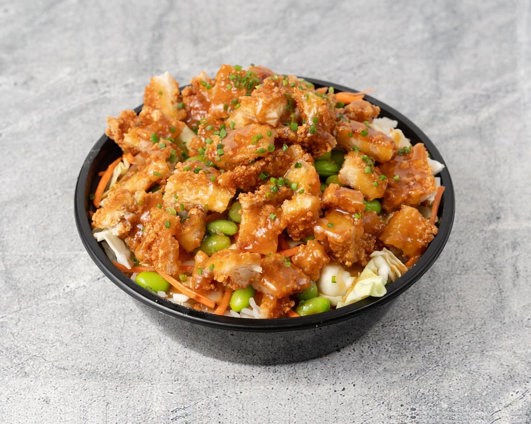 Honey Ginger Chicken Bowl (GF)