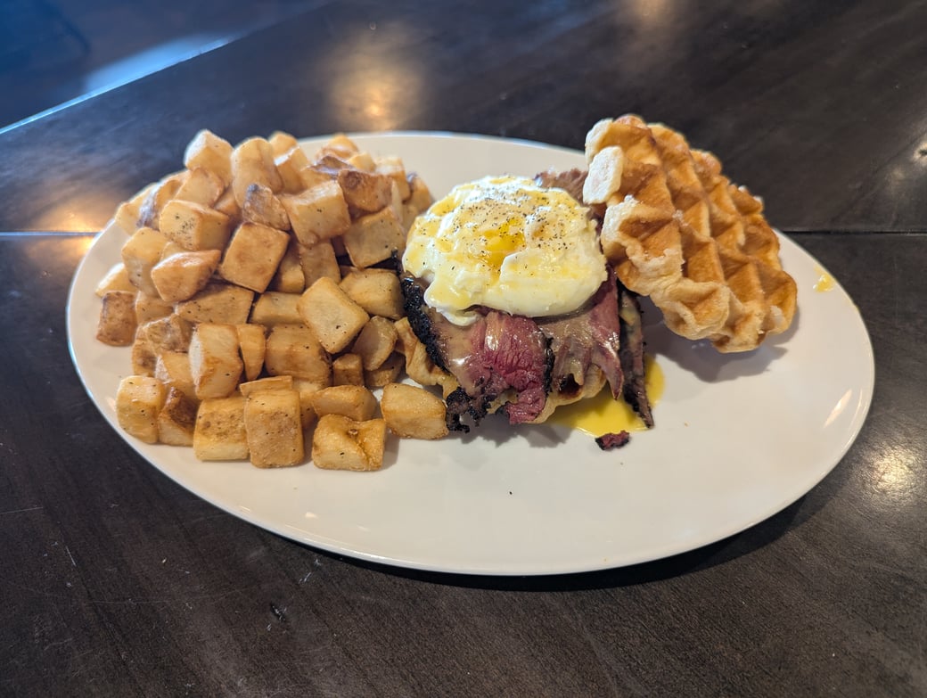 Brisket Benedict