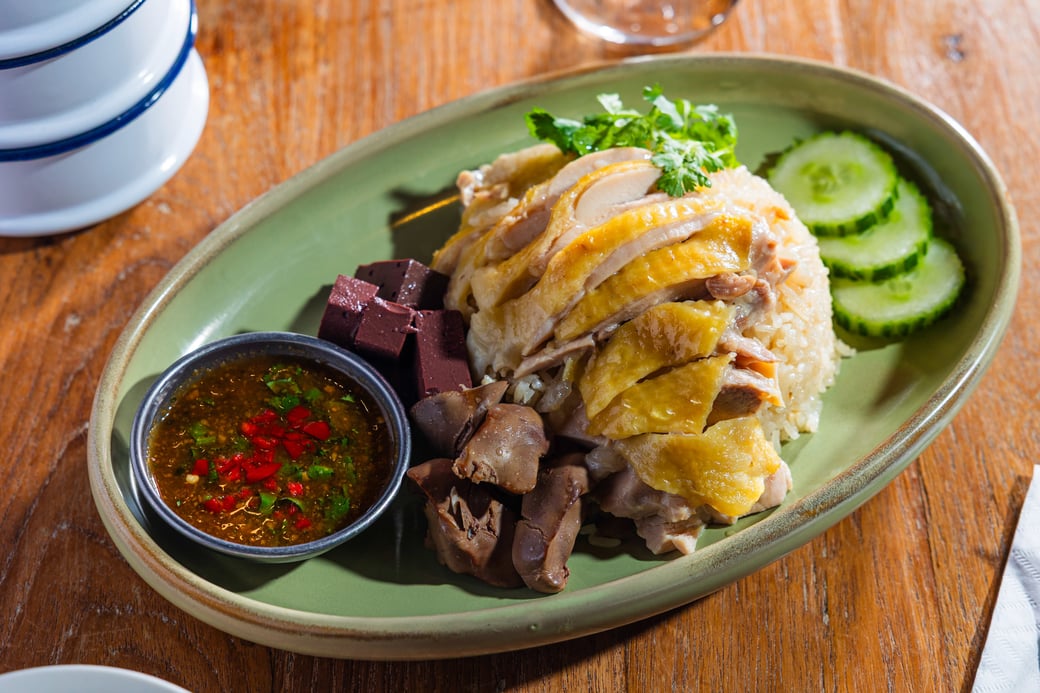 Khao Mun Gai (Thai-Style Chicken Rice)