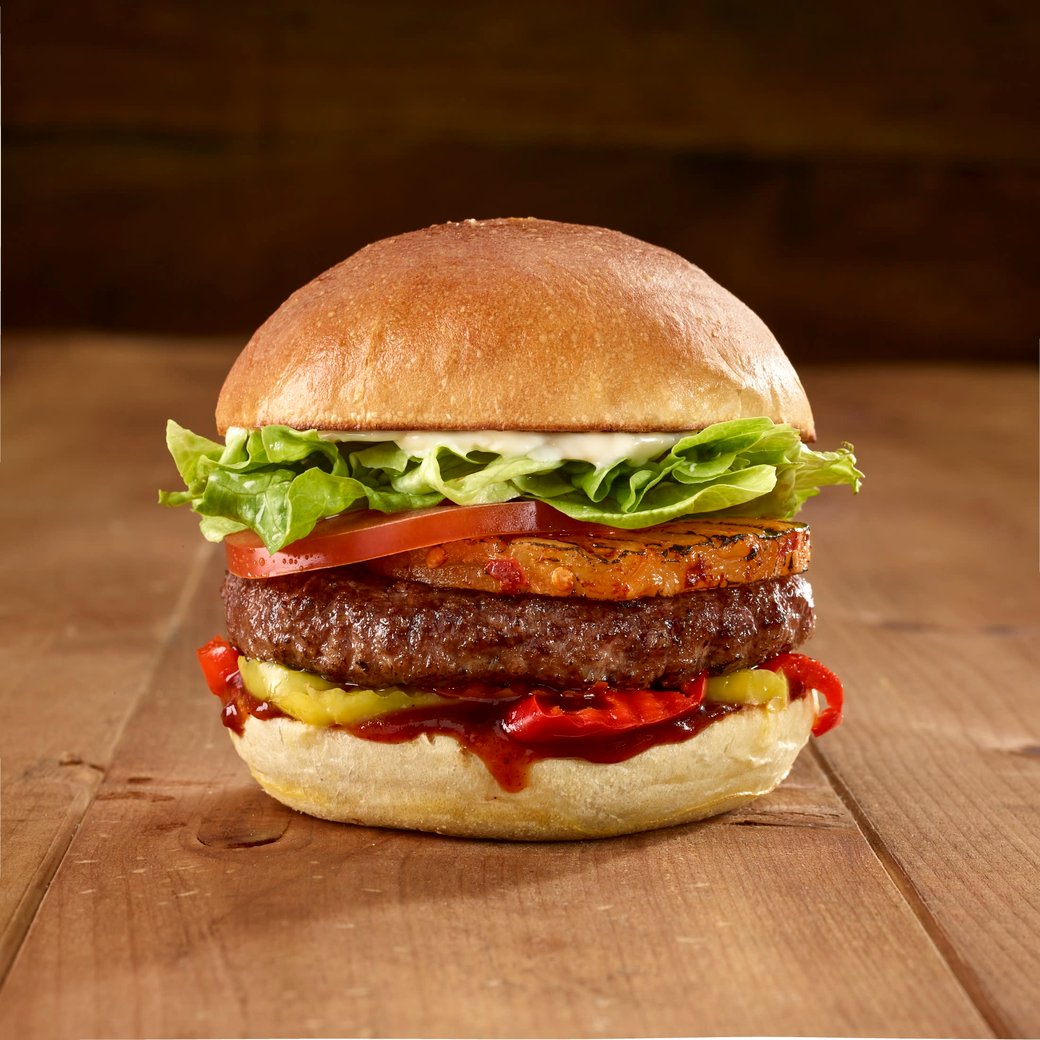 Blazing Pineapple Burger