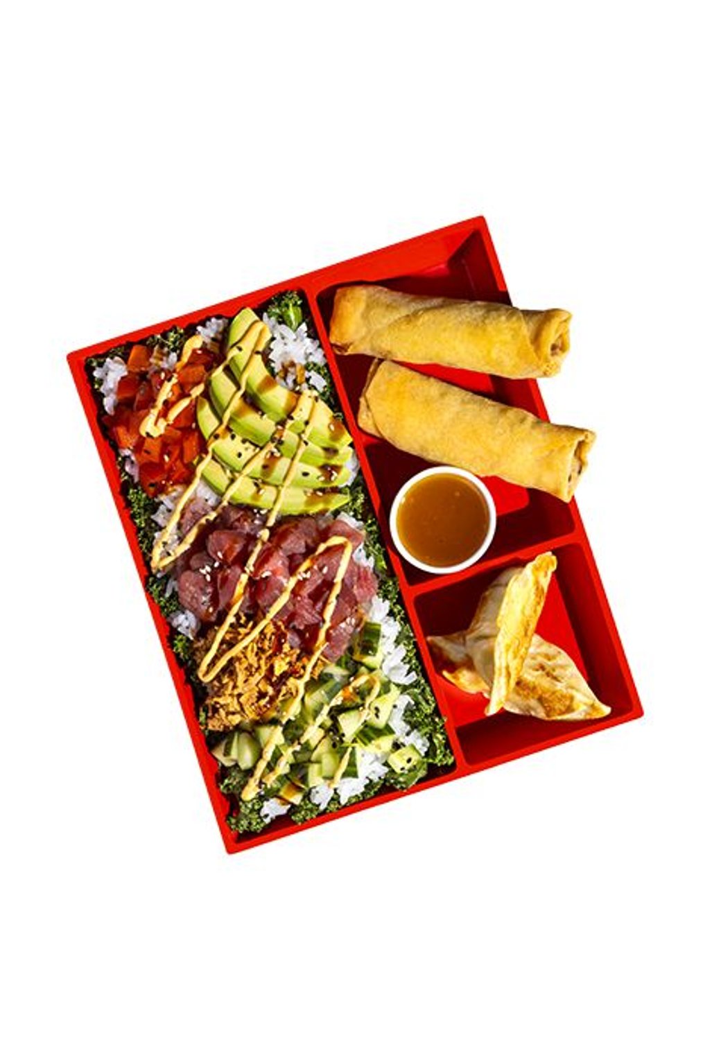 Spicy Tuna Poke Bento Box