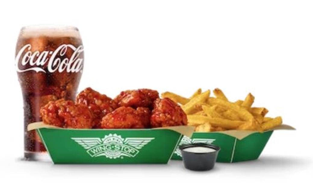 Medium 8 pc wing combo