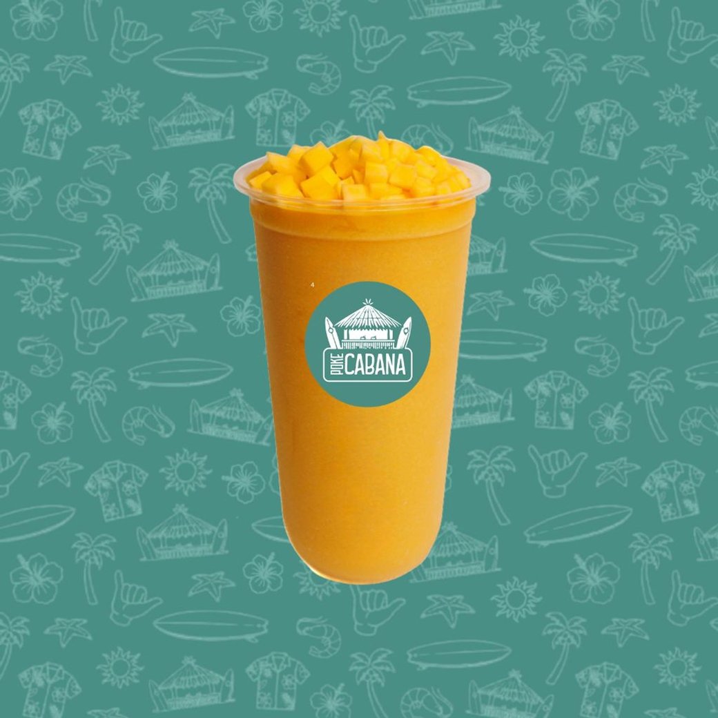 Frappé glacé à la mangue 