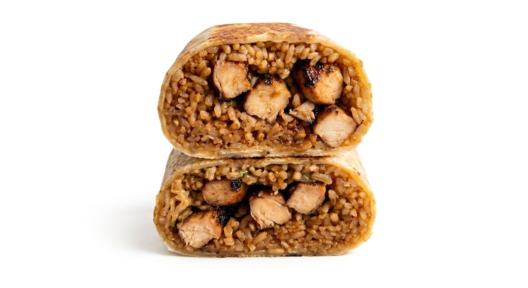 Hibachi Chicken Burrito