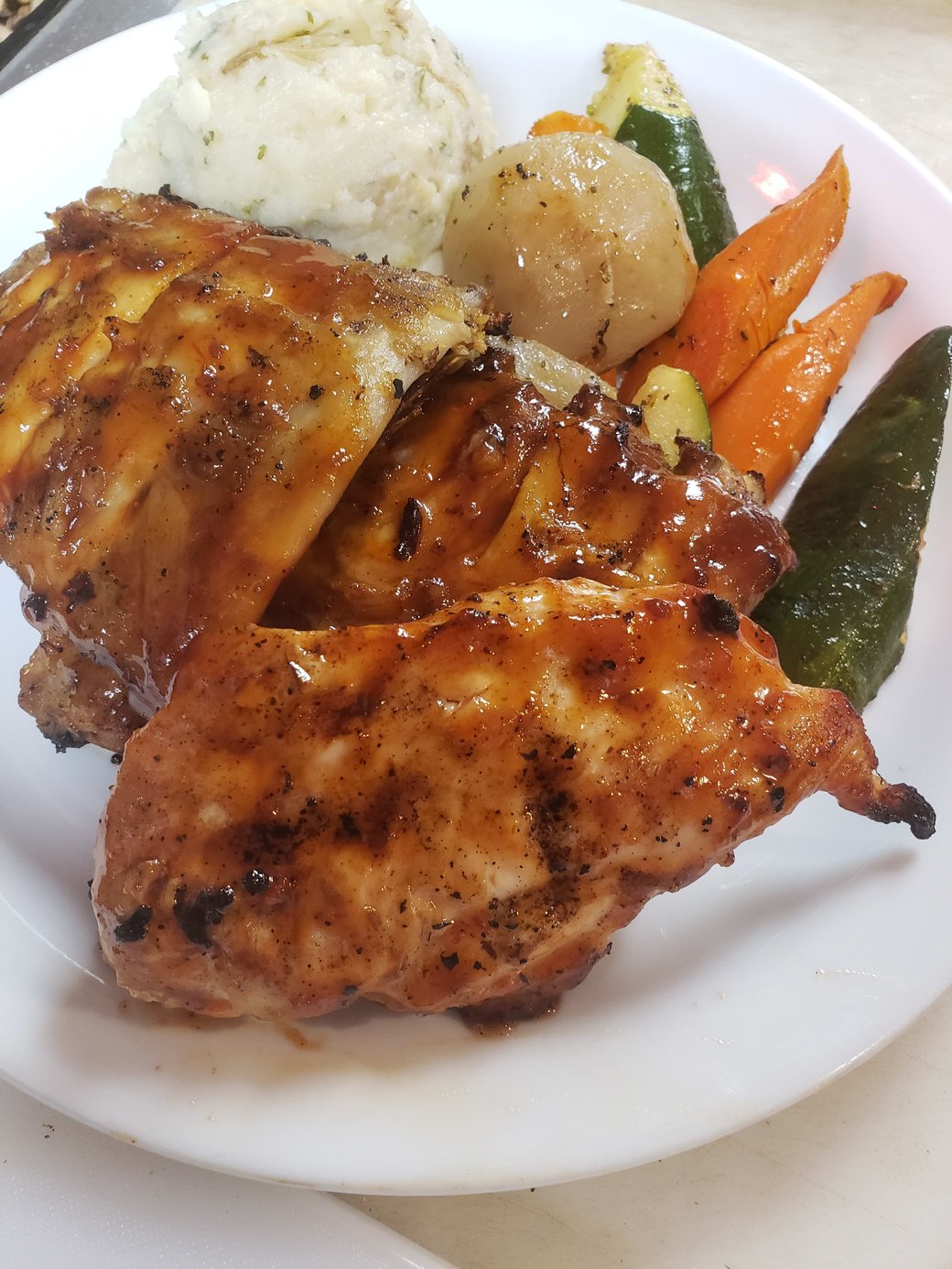 Chicken & Ribs Combo