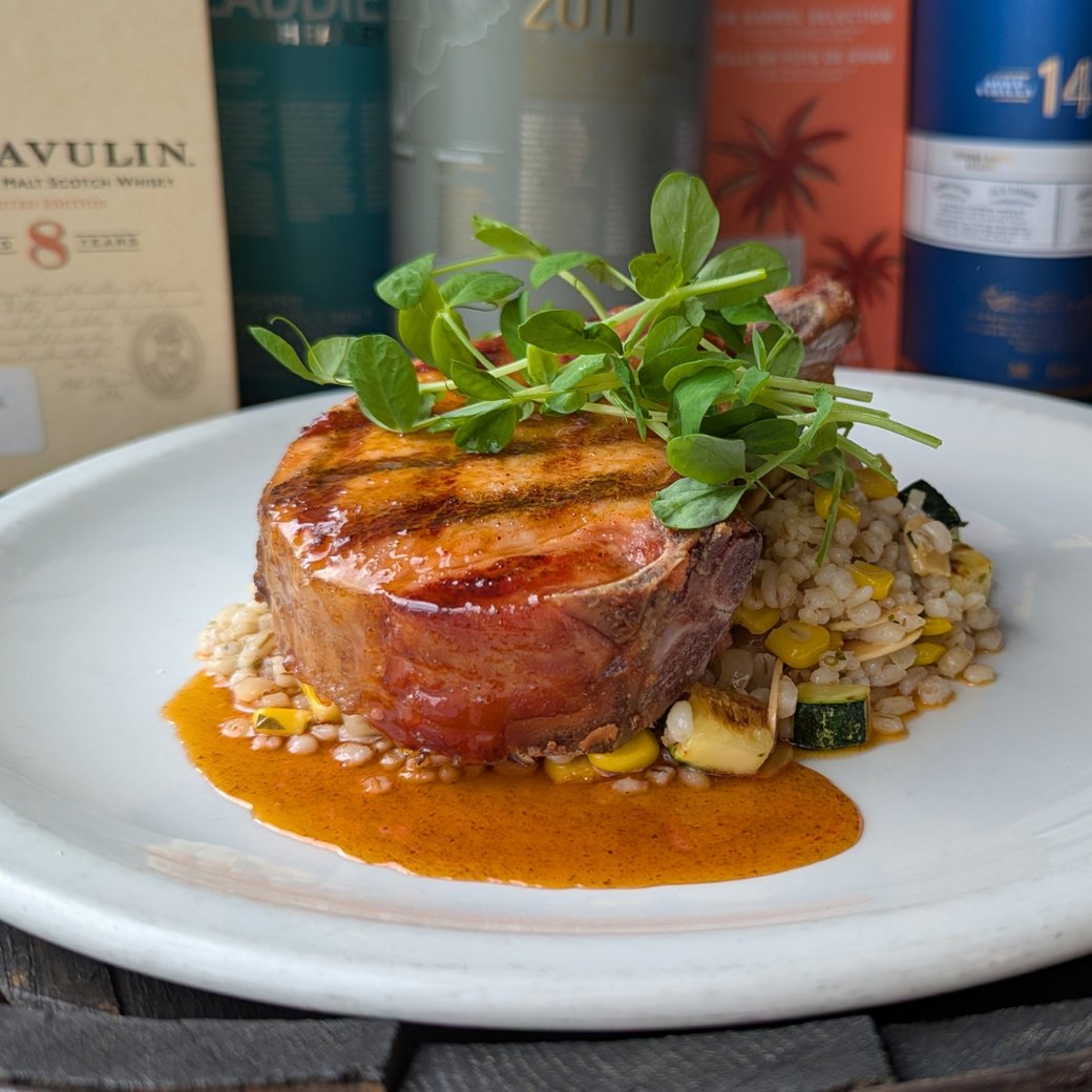 smoked pork chop