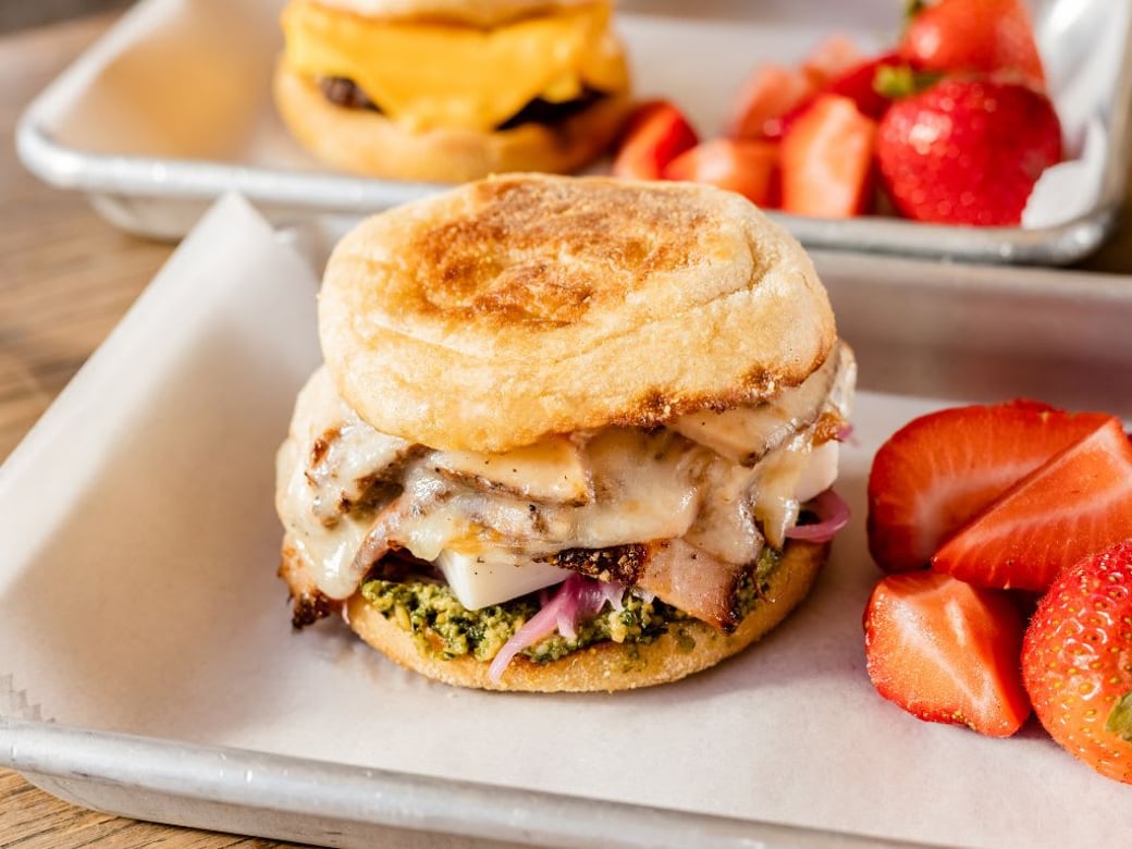 Egg White & Smoked Turkey