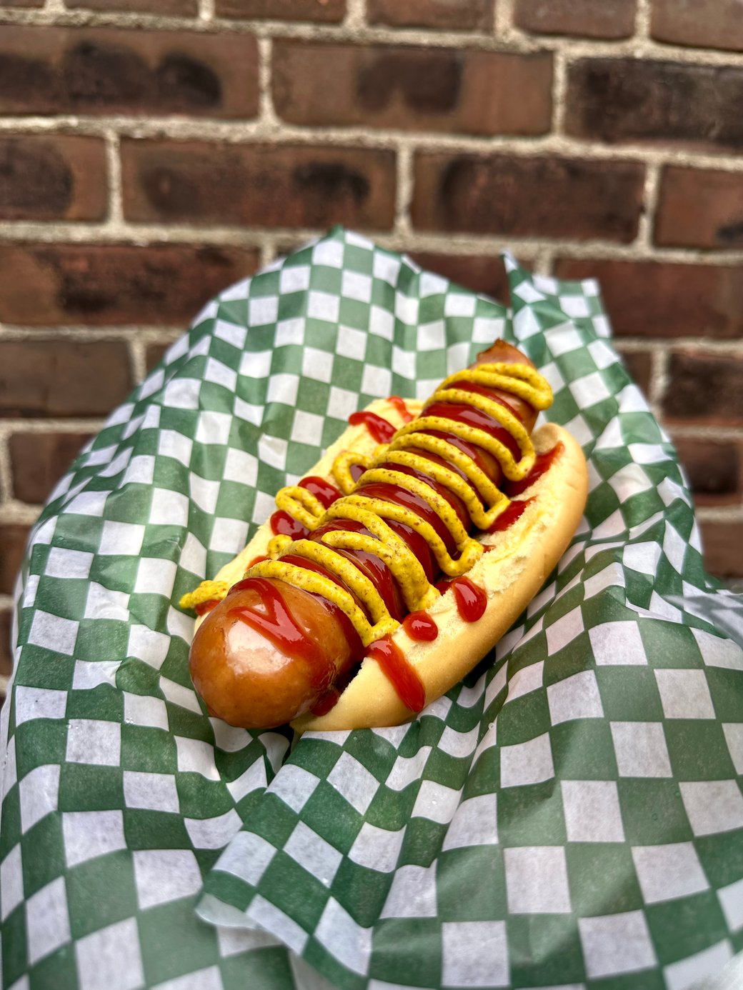 Oktoberfest Sausage on a Bun