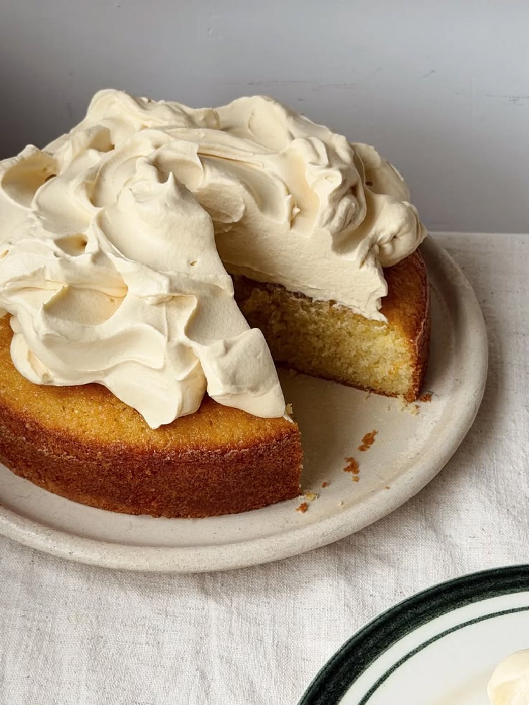 Persian Orange Cake with Cardamom and Poppy seeds 