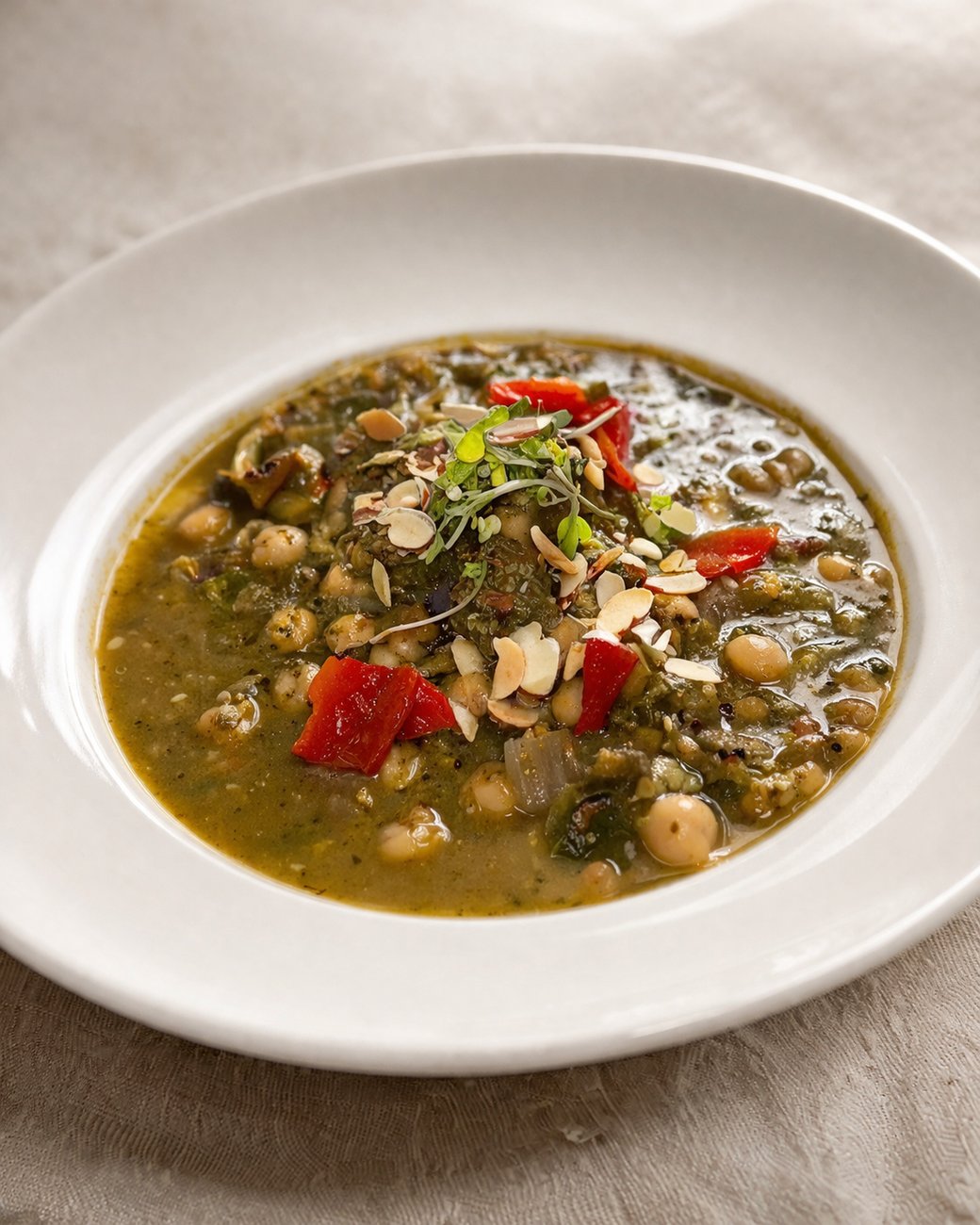 LENTIL & GARBANZO STEW