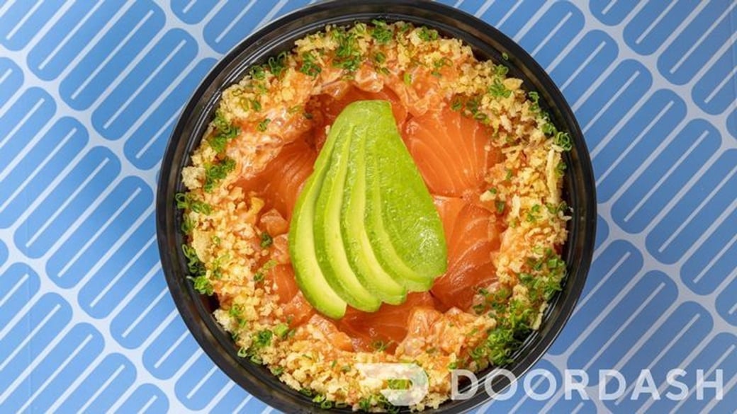 Salmon Sashimi Bowl (GF)