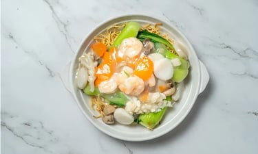 Assorted Seafood Chow Mein