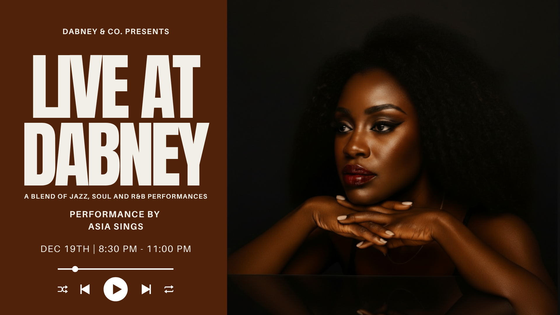 LIVE at Dabney with Asia Sings