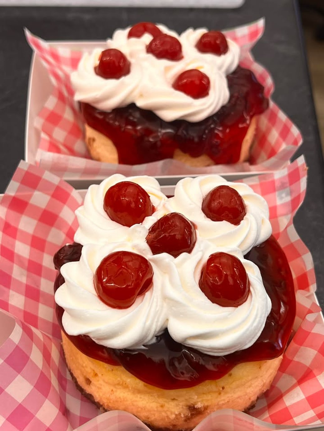 Bento Cherry Cheesecake