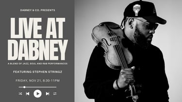 LIVE at Dabney with Stephen Stringz