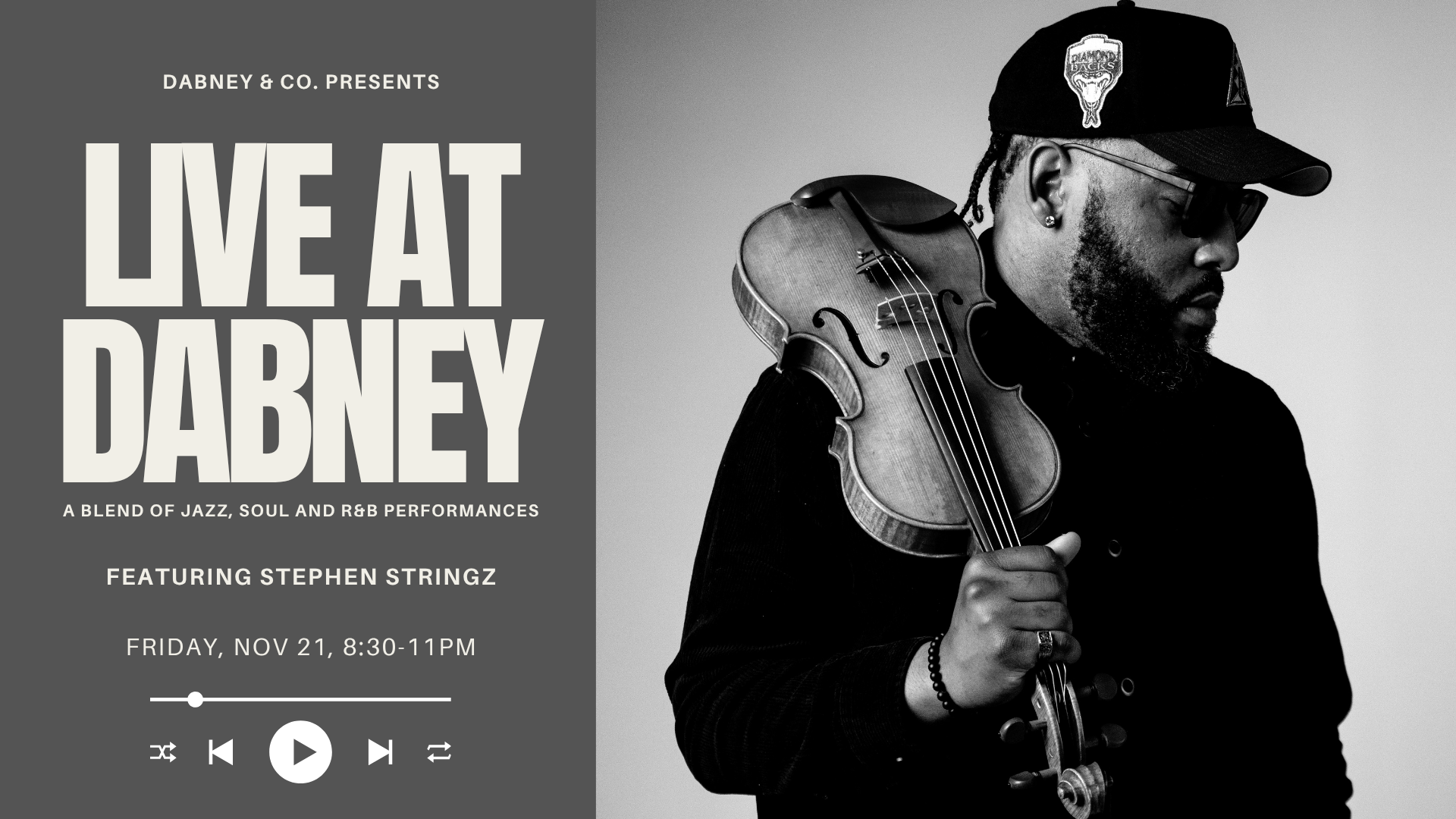 LIVE at Dabney with Stephen Stringz