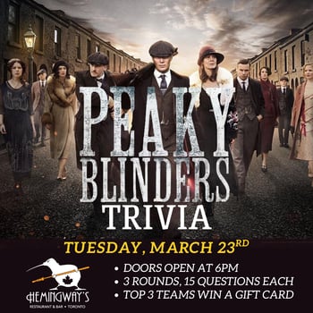 Peaky Blinders Trivia