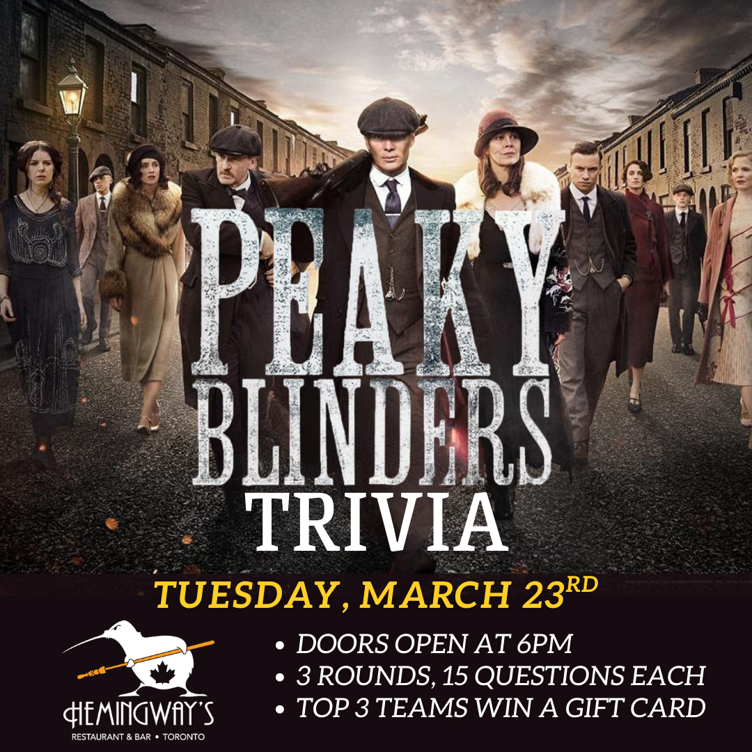 Peaky Blinders Trivia