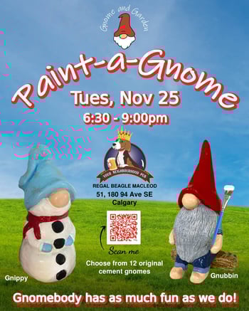 PAINT A GNOME NIGHT
