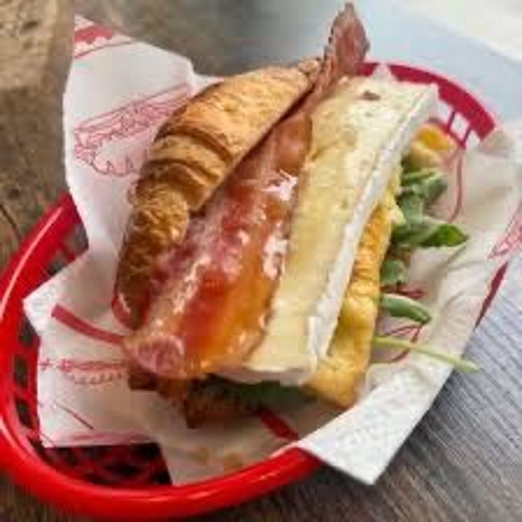 Brie & Bacon Cloud Croissant